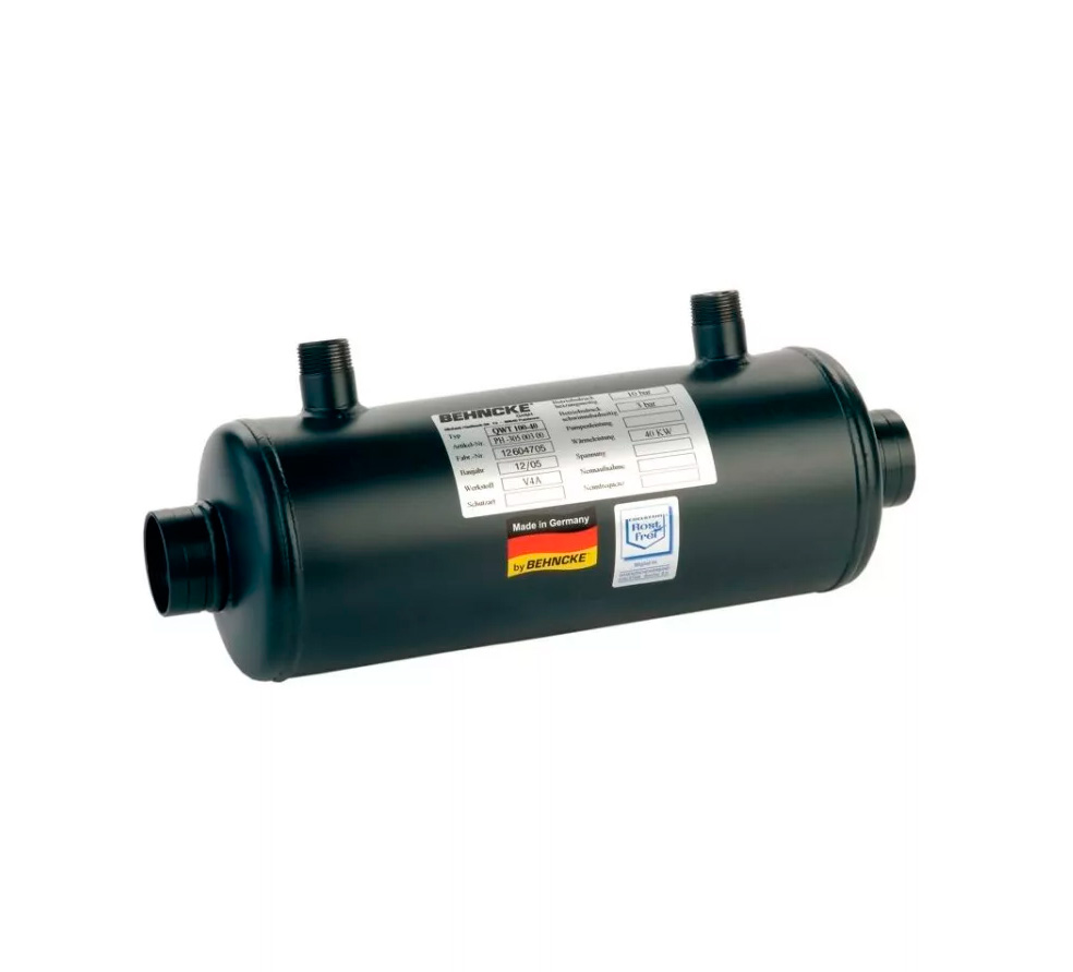 Теплообменник 20 кВт Behncke QWT 100-20, AISI 316L (3050180000)