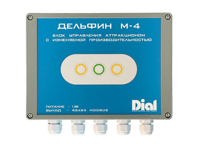 Блок управления Дельфин-М4 Dial с частотным регулированием до 7.5 кВт (УВА.ДМ47)
