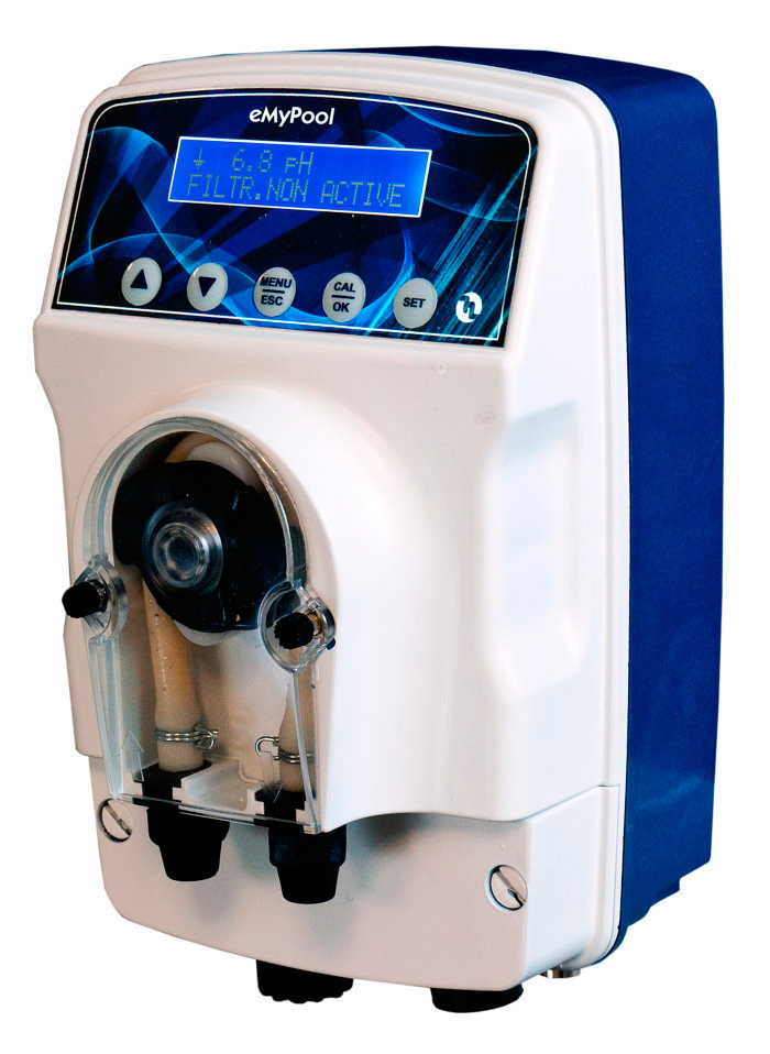 Станция дозирования и контроля Etatron eMyPool PH 2 л/ч, 2 бар, 100-250 V, Santoprene (CXB4000501ER-CXB4000501AM)