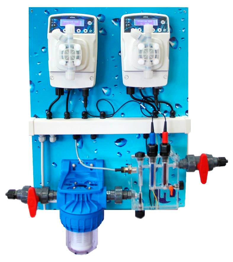 Автоматическая станция дозирования и контроля Etatron eONE Guard 3 PH/CL Panel (SCL), 0-2 ppm (QPA6Y10327ER)