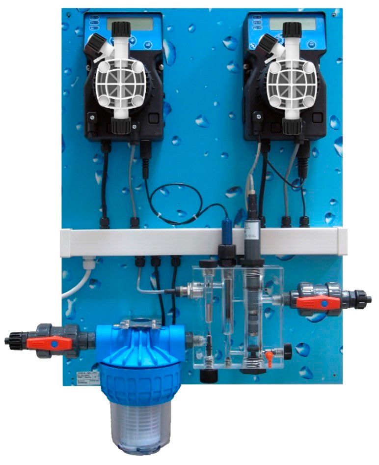 Автоматическая станция дозирования и контроля Etatron Pool Guard 3 PH/CL Panel (SCL), 0-2 ppm (QPA6Q10327ER-QPT6Q10327ER-QPT6Q10327AM)