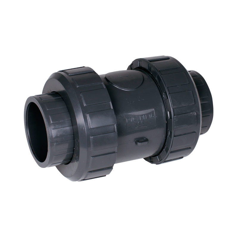 Пружинный обратный клапан ПВХ d75 Pimtas, под клеевое соединение, EPDM (214000752)