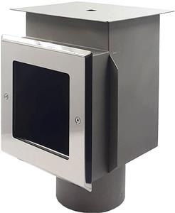 Скиммер стандартный 1.5" Xenozone (плитка), AISI-304 (СК.15.1)