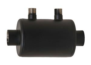 Теплообменник горизонтальный 13 кВт Xenozone, ВР 1.5", AISI-304 (ТО.13.1)